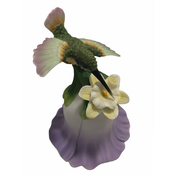 Avon 2000 Hummingbird Collectible Flower Bell - Picture 4 of 4